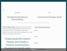 Tablet Screenshot of heitmeyerbuild.com